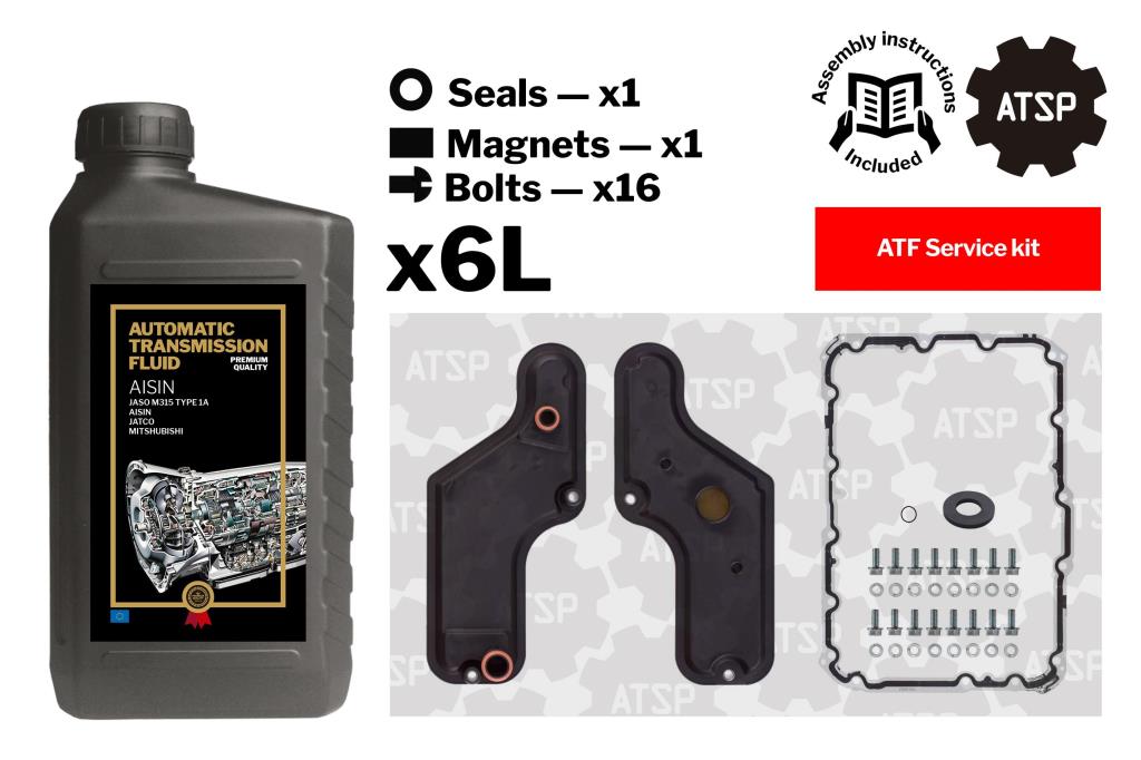 Jeu de pièces, Vidange boîte automatique ATSP 105.103.0002
